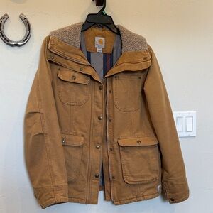 Carhartt women’s weathered duck Wesley coat